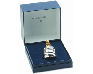 Hallmarked Silver Christening Box for First Tooth