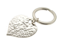 View Personalised Silver Heart Keyring in detail