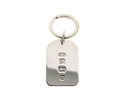 View Sterling Silver Arch Keyring in detail
