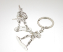 View Silver Army Man Keyring in detail