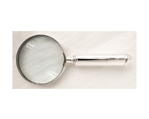 Silver Magnifying Glass