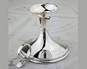View David Louis Christening Candle Holder in detail